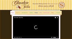 Desktop Screenshot of chocolatetaleskids.ca